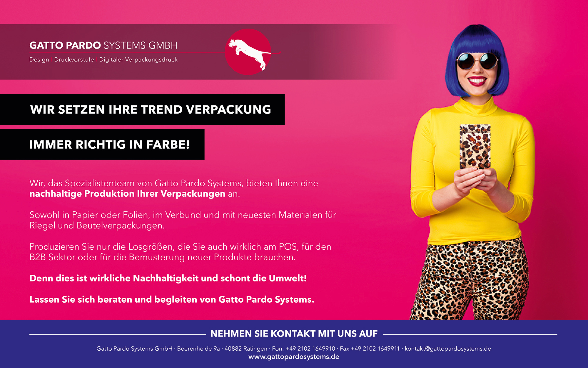 GattoPardoSystems Ihre Verpackung Richtig in Farbe